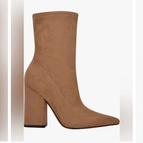 Marc Fisher LTD Suede Larry Pointed Toe Boots - Picture 2 of 8